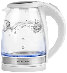 Купить Чайник GALAXY LINE GL0560, белый / Народный дискаунтер ЦЕНАЛОМ