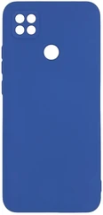 Купить Накладка PERO LIQUID SILICONE для Xiaomi Redmi 9C, синий / Народный дискаунтер ЦЕНАЛОМ