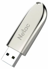 Купить USB-накопитель Netac U352 16 ГБ, USB 2.0, серебристый / Народный дискаунтер ЦЕНАЛОМ