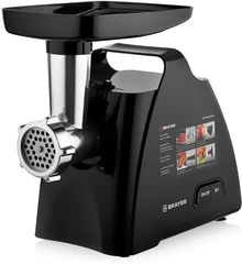 Купить Электромясорубка BRAYER BR1606, черный / Народный дискаунтер ЦЕНАЛОМ