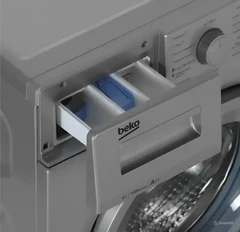 Купить Стиральная машина Beko SteamCure WSRE6512ZSS, серебристый / Народный дискаунтер ЦЕНАЛОМ