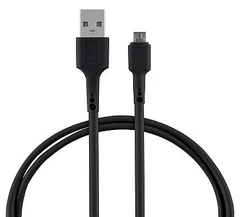 Купить Кабель Energy ET-30 USB - microUSB, 1 м, 2 А, черный / Народный дискаунтер ЦЕНАЛОМ