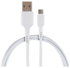 Купить Кабель Energy ET-05 USB - Type-C, 1 м, 2 A, белый / Народный дискаунтер ЦЕНАЛОМ