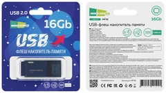 Купить USB-накопитель More Choice MF16 16 ГБ, USB 2.0, темно-синий / Народный дискаунтер ЦЕНАЛОМ