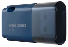 Купить Флеш накопитель More сhoice MF8 8GB темно-синий / Народный дискаунтер ЦЕНАЛОМ