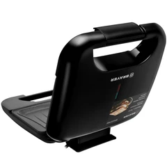 Купить Сэндвичница BRAYER BR2203BK, черный / Народный дискаунтер ЦЕНАЛОМ