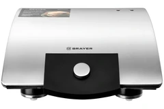Купить Сэндвичница BRAYER BR2204, серебристый / Народный дискаунтер ЦЕНАЛОМ