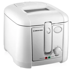 Купить Фритюрница BRAYER BR2832WH, белый / Народный дискаунтер ЦЕНАЛОМ