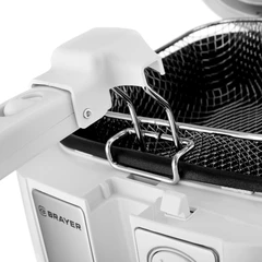 Купить Фритюрница BRAYER BR2832WH, белый / Народный дискаунтер ЦЕНАЛОМ