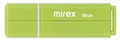 Купить USB-накопитель Mirex Line 16 ГБ, USB 2.0, зеленый / Народный дискаунтер ЦЕНАЛОМ