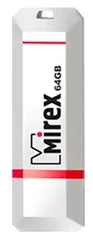 Купить Флеш накопитель Mirex Knight 64GB белый / Народный дискаунтер ЦЕНАЛОМ