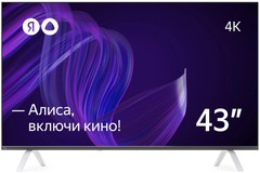 Купить Телевизор 43" Яндекс YNDX-00071 с Алисой / Народный дискаунтер ЦЕНАЛОМ