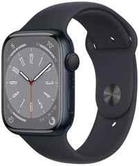 Купить Смарт-часы Apple Watch Series 8 45mm Midnight (PI) / Народный дискаунтер ЦЕНАЛОМ