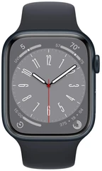 Купить Смарт-часы Apple Watch Series 8 45mm Midnight (PI) / Народный дискаунтер ЦЕНАЛОМ
