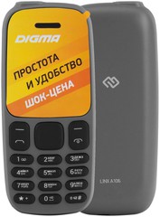 Купить Сотовый телефон Digma Linx A106 Gray / Народный дискаунтер ЦЕНАЛОМ