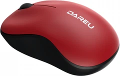 Купить Мышь беспроводная Dareu LM106G, красный/черный / Народный дискаунтер ЦЕНАЛОМ