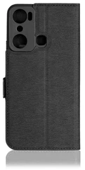 Купить Чехол-книжка DF для Infinix Hot 20i, черный / Народный дискаунтер ЦЕНАЛОМ