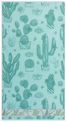 Купить Полотенце Донецкая мануфактура CACTUS 50х90 см, махра / Народный дискаунтер ЦЕНАЛОМ