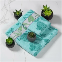 Купить Полотенце Донецкая мануфактура CACTUS 70х130 см, махра / Народный дискаунтер ЦЕНАЛОМ