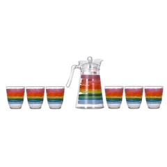 Купить Набор питьевой Luminarc Color Pencil 7пр / Народный дискаунтер ЦЕНАЛОМ