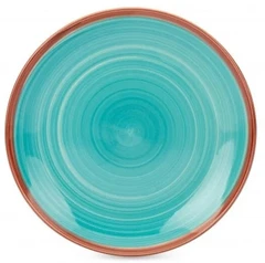 Купить Тарелка обеденная FIORETTA Wood Blue, 27 см / Народный дискаунтер ЦЕНАЛОМ