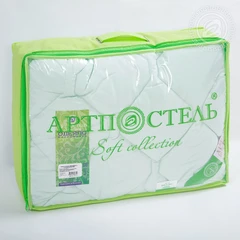 Купить Одеяло АРТПОСТЕЛЬ Бамбук/микрофибра 1.5-спальное, 140х205 см / Народный дискаунтер ЦЕНАЛОМ