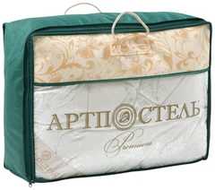 Купить Одеяло АРТПОСТЕЛЬ Эвкалипт/жаккард 2-спальное, 172х205 см / Народный дискаунтер ЦЕНАЛОМ