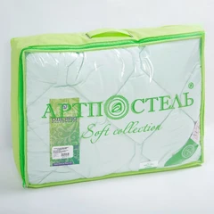Купить Одеяло АРТПОСТЕЛЬ БАМБУК/микрофибра 2-спальный, 172х205 см / Народный дискаунтер ЦЕНАЛОМ