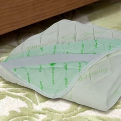 Купить Наматрасник стеганый АРТПОСТЕЛЬ Бамбук 180х200 см / Народный дискаунтер ЦЕНАЛОМ