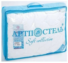 Купить Одеяло АРТПОСТЕЛЬ Лебяжий пух/микрофибра ЕВРО, 200х215 см, облегченное / Народный дискаунтер ЦЕНАЛОМ