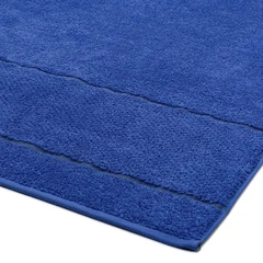 Купить Полотенце Cleanelly Fiordaliso синий 100х150 см, махра / Народный дискаунтер ЦЕНАЛОМ