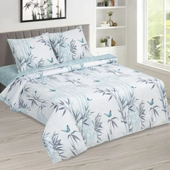 Купить Комплект постельного белья АРТПОСТЕЛЬ Бамбуковая роща Евро, поплин, наволочки 70х70 см / Народный дискаунтер ЦЕНАЛОМ