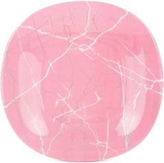 Купить Тарелка обеденная Luminarc Marble Pink Silver 27см / Народный дискаунтер ЦЕНАЛОМ