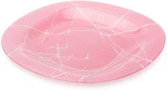 Купить Тарелка обеденная Luminarc Marble Pink Silver, 27 см / Народный дискаунтер ЦЕНАЛОМ