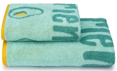 Купить Полотенце Донецкая мануфактура Friends авокадик 50х90 см, махра / Народный дискаунтер ЦЕНАЛОМ
