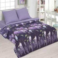 Купить Комплект постельного белья АРТПОСТЕЛЬ Глициния 2 спальный, поплин, наволочки 70х70 см / Народный дискаунтер ЦЕНАЛОМ