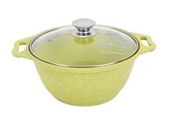 Купить Кастрюля Kukmara Trendy Style Lime, 2 л / Народный дискаунтер ЦЕНАЛОМ