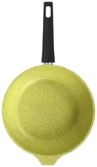 Купить Сковорода Kukmara Trendy Style Lime, 24 см, со съемной ручкой / Народный дискаунтер ЦЕНАЛОМ