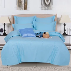 Купить Пододеяльник АРТПОСТЕЛЬ De Luxe Радуга-Актив Голубой 215х205 см, поплин, на молнии / Народный дискаунтер ЦЕНАЛОМ