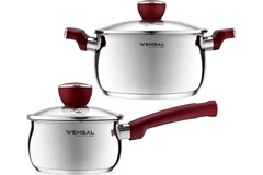Купить Набор посуды Vensal Joli VS1548, 4 пр. / Народный дискаунтер ЦЕНАЛОМ