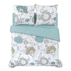 Купить Комплект постельного белья АРТПОСТЕЛЬ DE LUXE Тишина природы 2-спальный Евро, поплин, наволочки 70х70 см / Народный дискаунтер ЦЕНАЛОМ