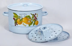 Купить Мантоварка Лысьвенские эмали Фруктовая фантазия, 7 л / Народный дискаунтер ЦЕНАЛОМ