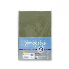 Купить Простыня АРТПОСТЕЛЬ Олива 150х215 см, поплин / Народный дискаунтер ЦЕНАЛОМ