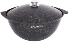 Купить Казан Kukmara Granit Ultra, 6 л / Народный дискаунтер ЦЕНАЛОМ