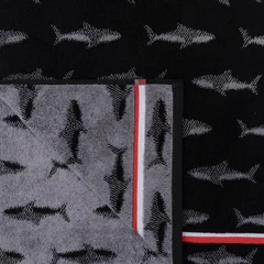 Купить Полотенце Донецкая Мануфактура WHITE SHARK 70х130 см, махра / Народный дискаунтер ЦЕНАЛОМ