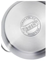 Купить Кастрюля Regent inox Linea Apple, 5.5 л / Народный дискаунтер ЦЕНАЛОМ