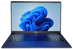 Купить Ноутбук 15.6" TECNO MegaBook T1 Denim Blue (T1I5L16.512.BL) / Народный дискаунтер ЦЕНАЛОМ