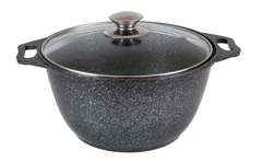 Купить Кастрюля Kukmara Marble Induction, 4 л / Народный дискаунтер ЦЕНАЛОМ