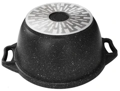 Купить Кастрюля Kukmara Marble Induction, 3 л / Народный дискаунтер ЦЕНАЛОМ