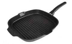 Купить Сковорода-гриль Kukmara Marble Induction, 28 см / Народный дискаунтер ЦЕНАЛОМ